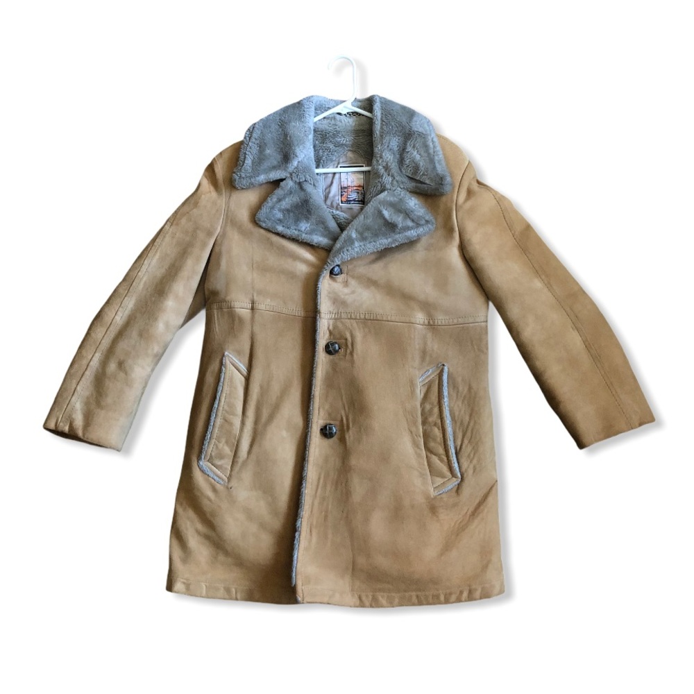 Men’s Vintage Out of Gloucester Mighty Mac Suede Coat